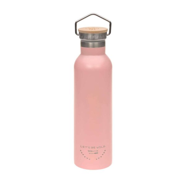 Kinder Trinkflasche Edelstahl (700 ml Isoliert) - Adventure, Rose